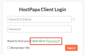 hostpapa login