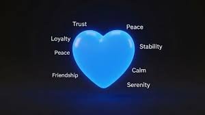 blue heart meaning