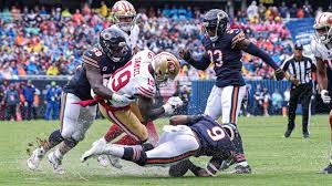 Chicago Bears vs 49ers match player