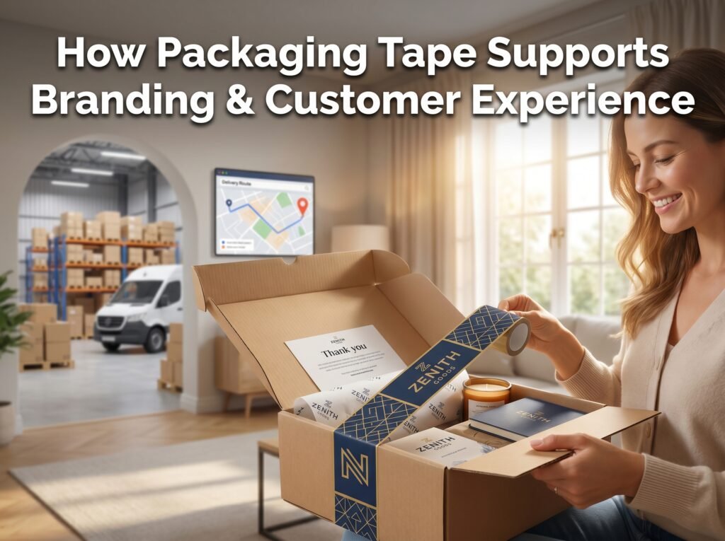How Packaging Tape Supports Branding & Customer Experience