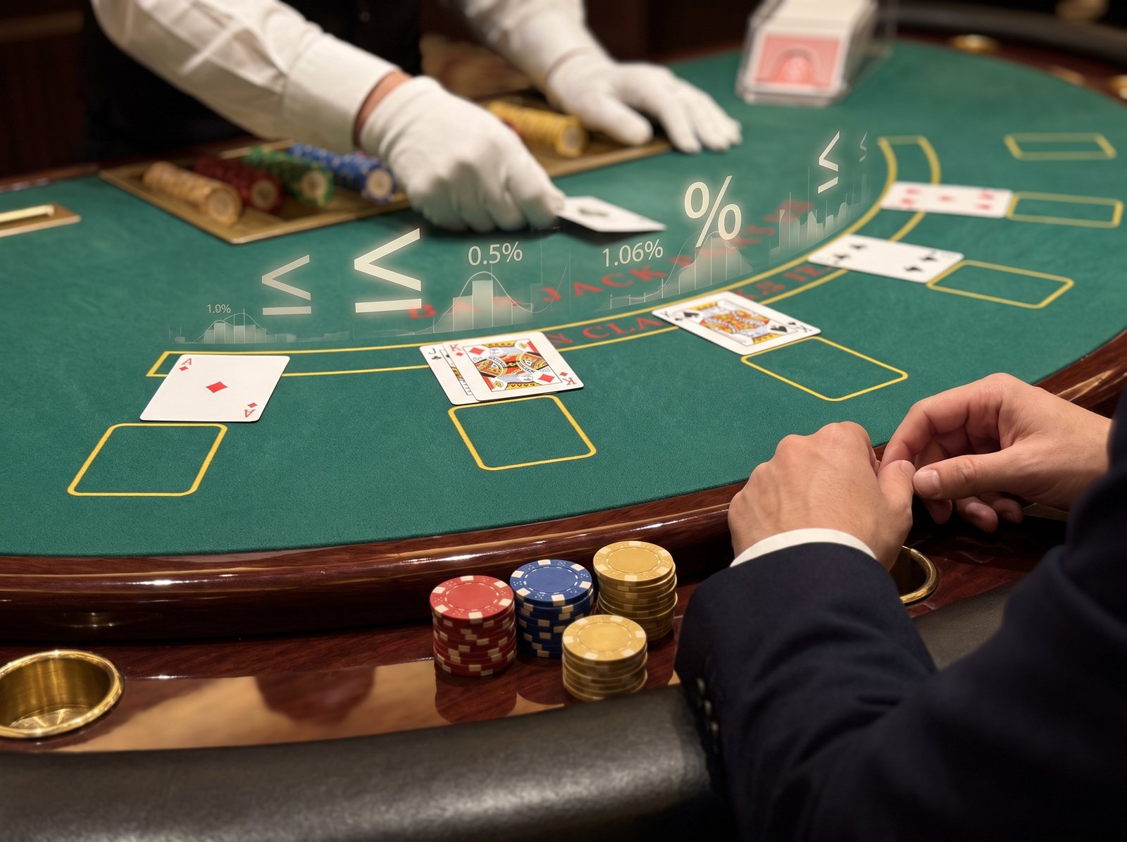 why does the house have an edge in blackjack